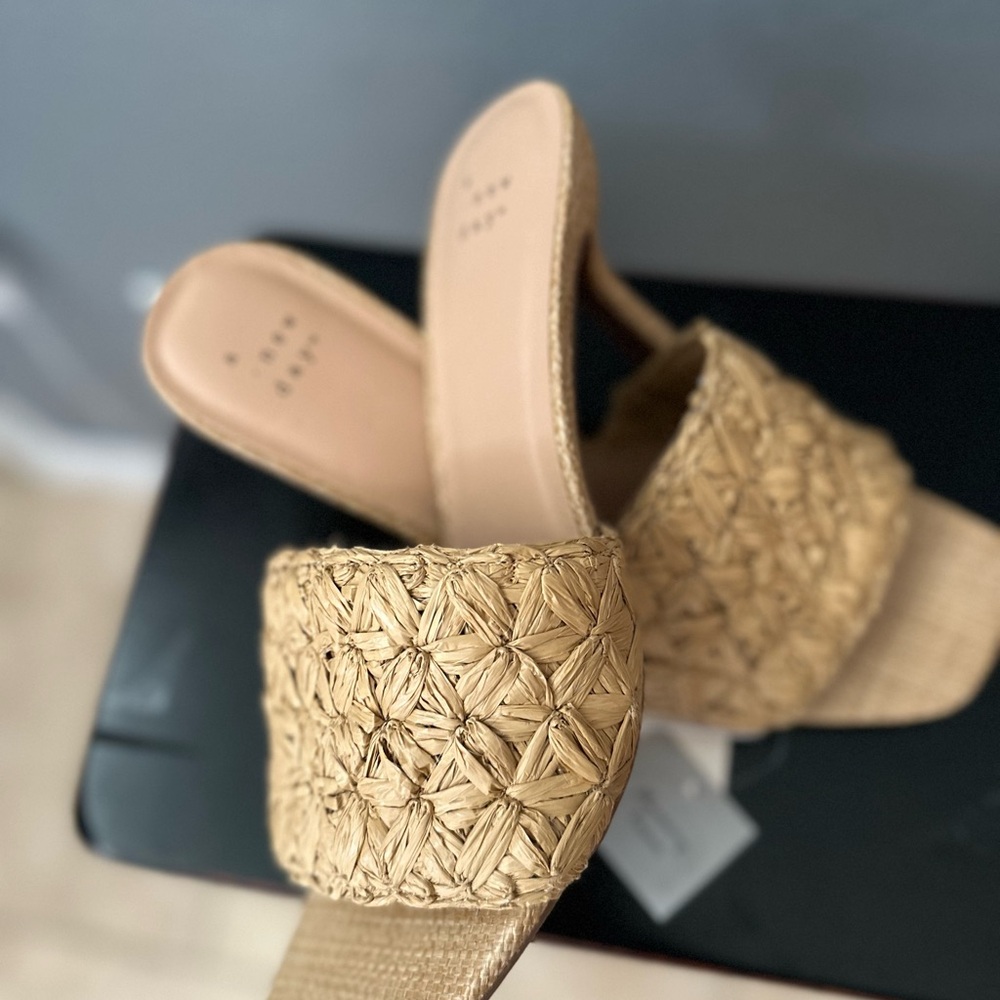 Target Tan Heeled Shoes with Minimalist Design